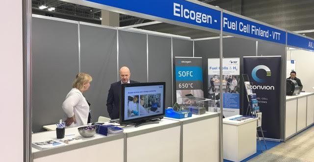 Elcogen attends world’s largest hydrogen and fuel cells show | Elcogen